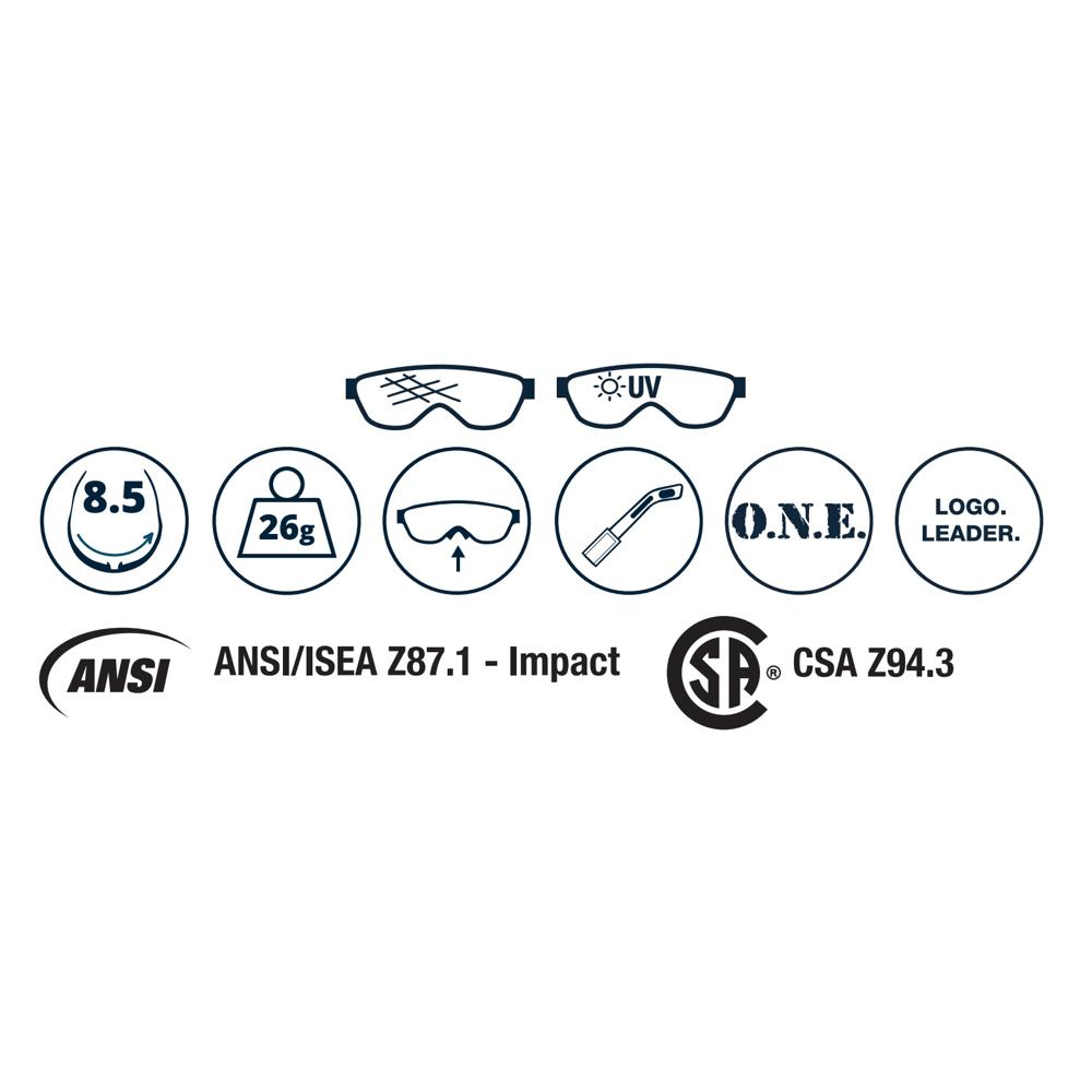 ERB Safety Annie Safety Glasses (Pack of 12) All Security Equipment