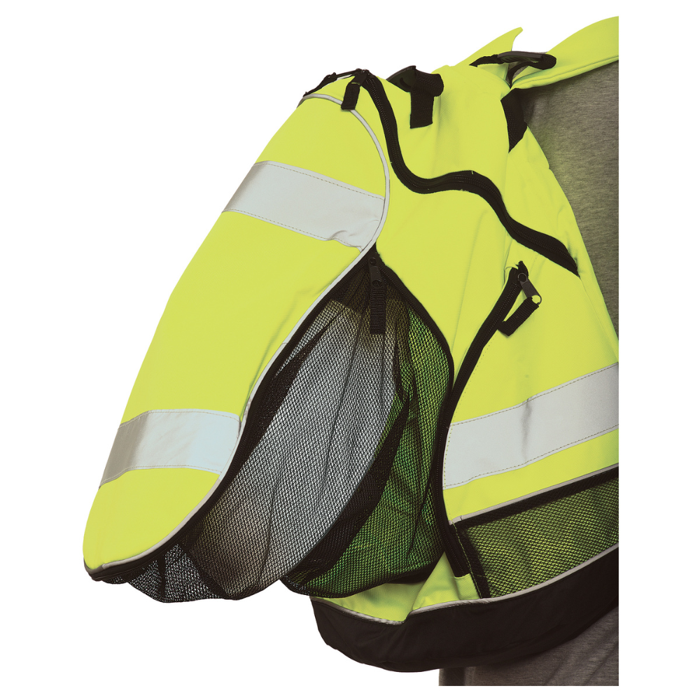 ERB Safety BP1 Polyester Backpack (Hi-Viz Lime)