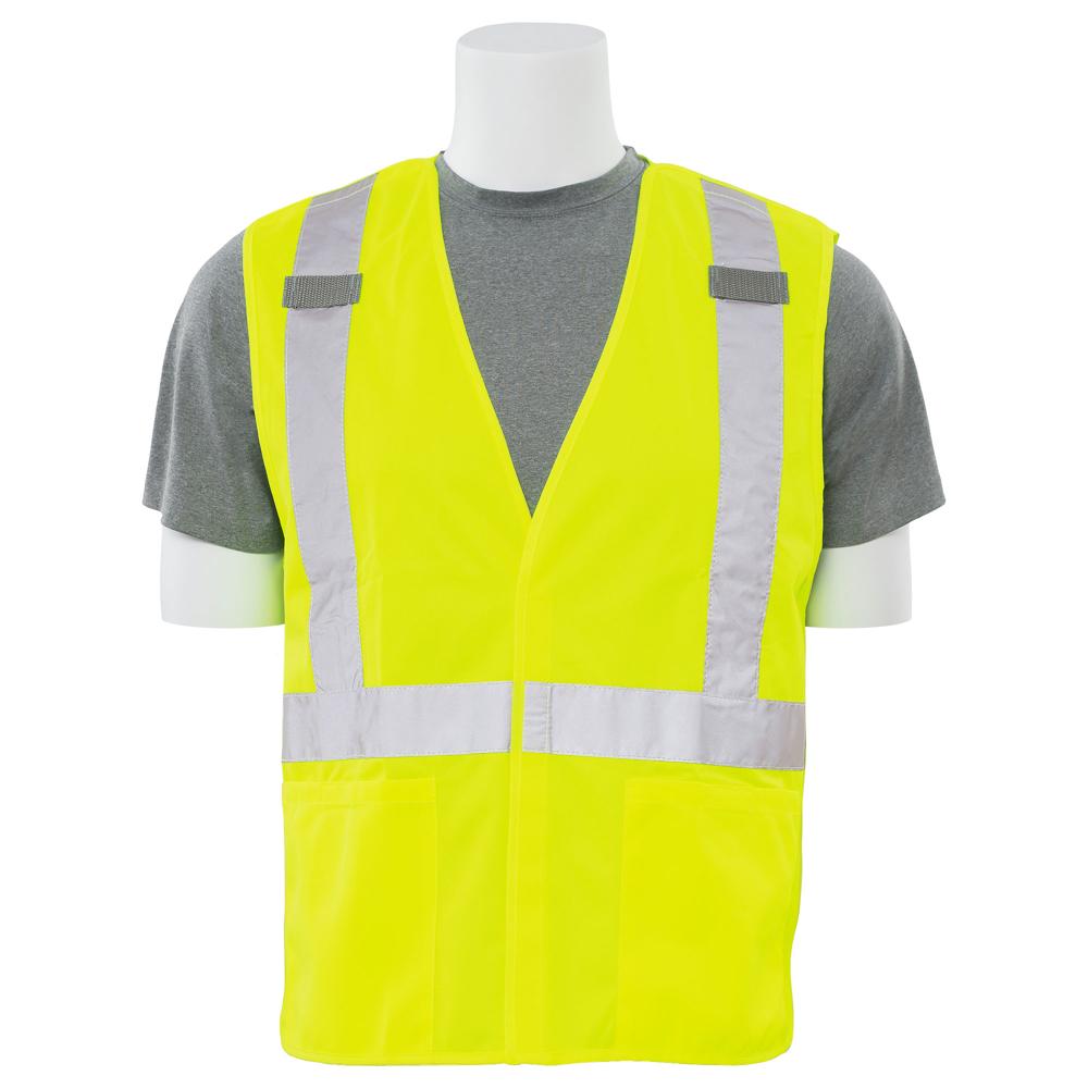 ERB Safety S101X Type R, Class 2 Vest, Lime | All Security Equipment