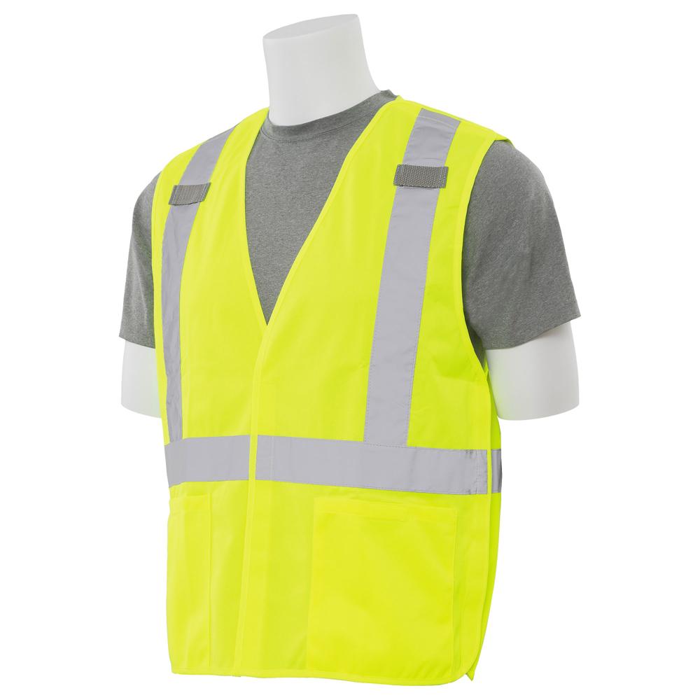 ERB Safety S101X Type R, Class 2 Vest, Lime | All Security Equipment