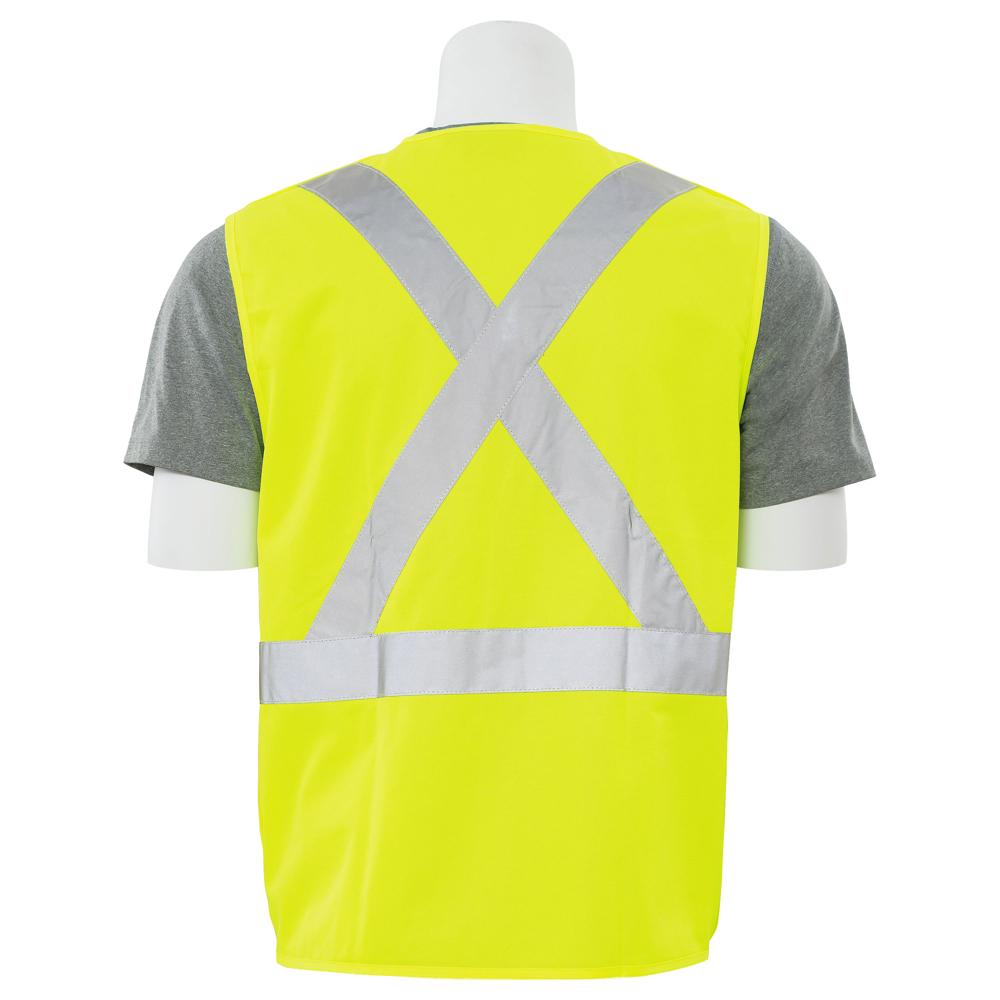 ERB Safety S101X Type R, Class 2 Vest, Lime | All Security Equipment