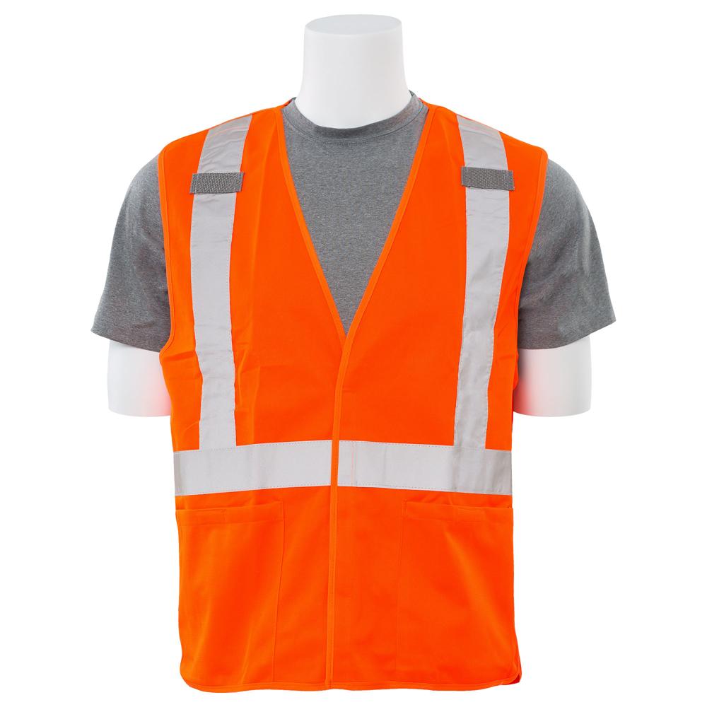 ERB Safety S101X Type R, Class 2 Vest, Orange | All Security Equipment