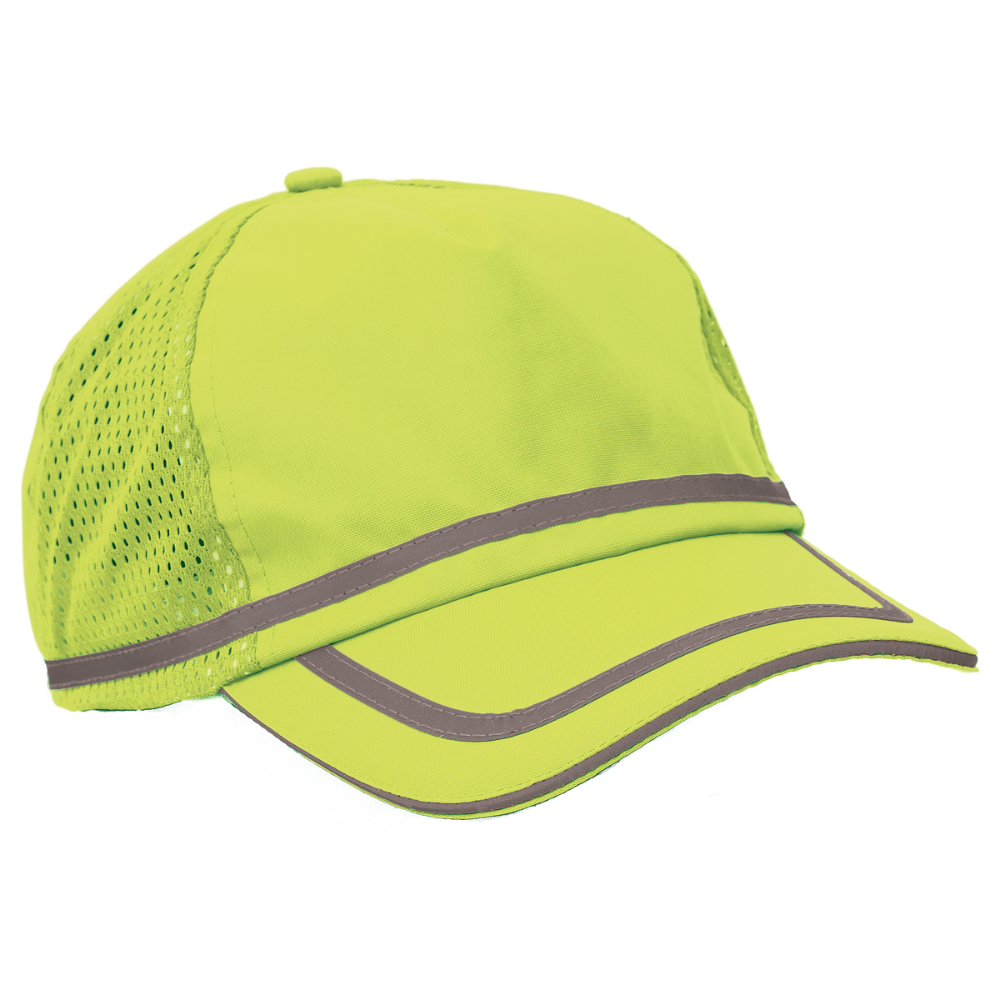 ERB Safety S108 ANSI Ballcap (Hi-Viz Lime)