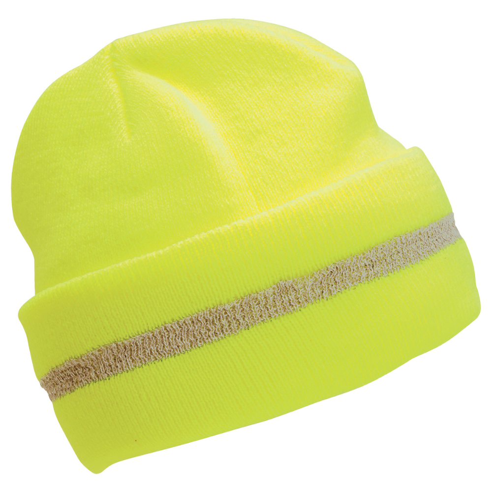 ERB Safety S109 Knit Cap (Hi-Viz Lime) Pack of 15 | ERB-63196