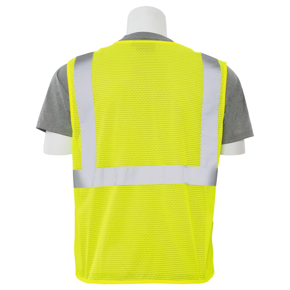 ERB Safety S169 Surveyor Safety Vest (Lime) | All Security Equipment
