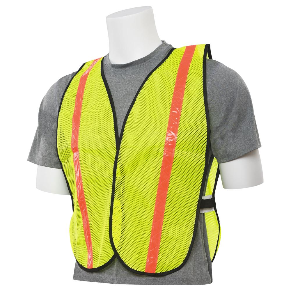 ERB Safety S18R Reflective Vest Lime 14602 | All Security Equipment