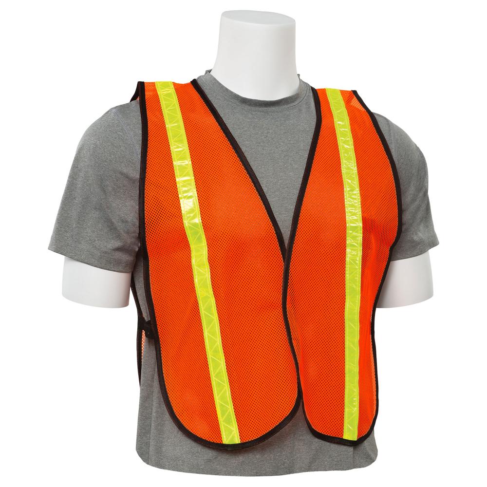 ERB Safety S18R Reflective Vest Orange 14601 | All Security Equipment