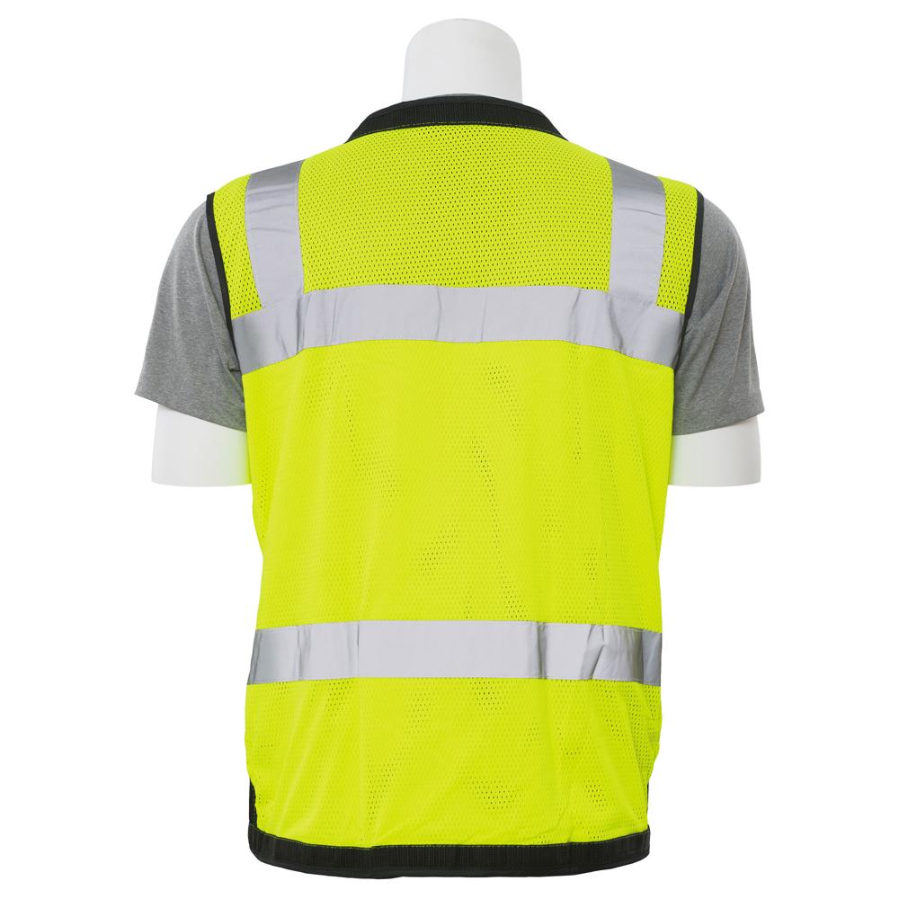 ERB Safety S251 Premium Surveyor Vest, Lime | All Security Equipment