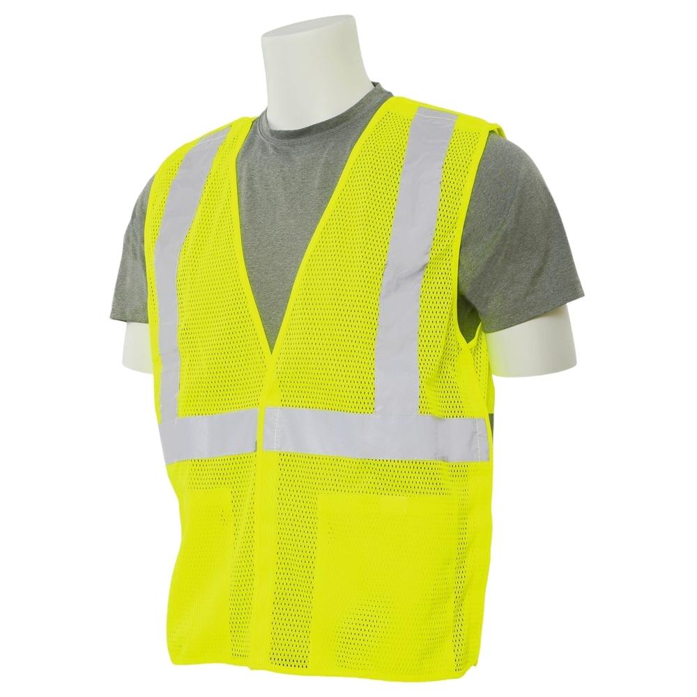 ERB Safety S320 Break-Away Safety Vest, Lime | All Security Equipment