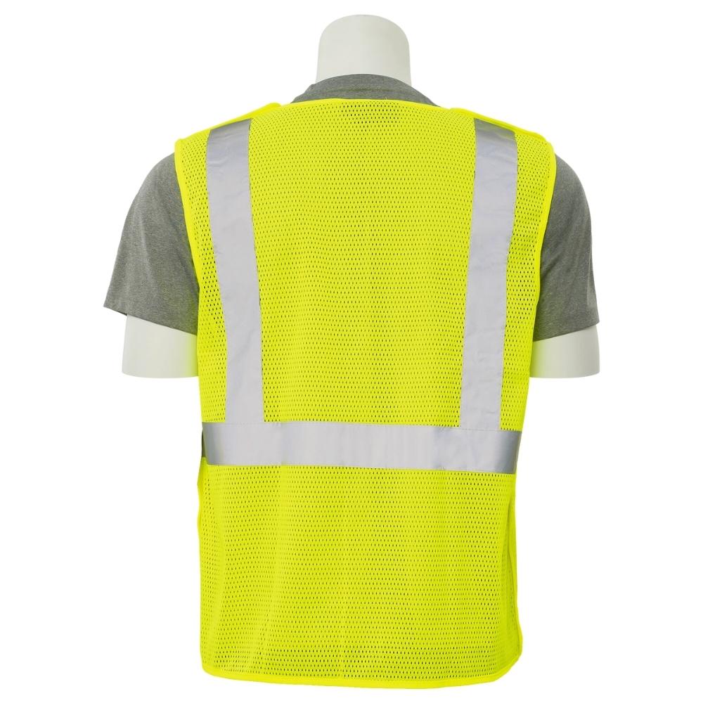 ERB Safety S320 Break-Away Safety Vest, Lime | All Security Equipment