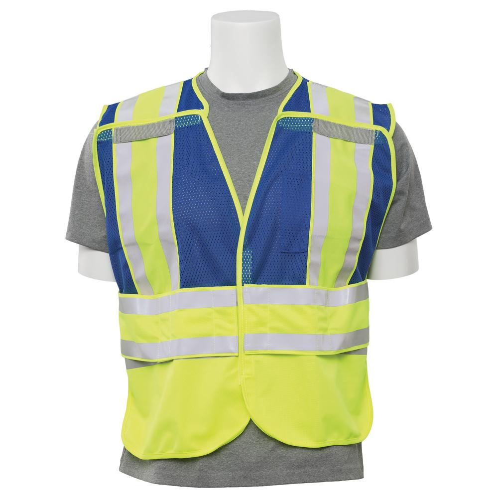 ERB Safety S340 Public Safety Vest (Blue) | All Security Equipment