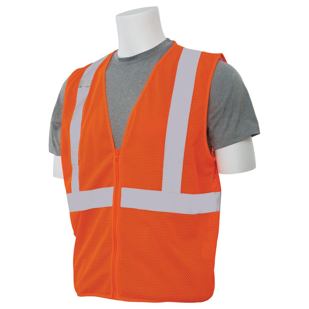 ERB Safety S363 Economy Safety Vest (Orange) | All Security Equipment