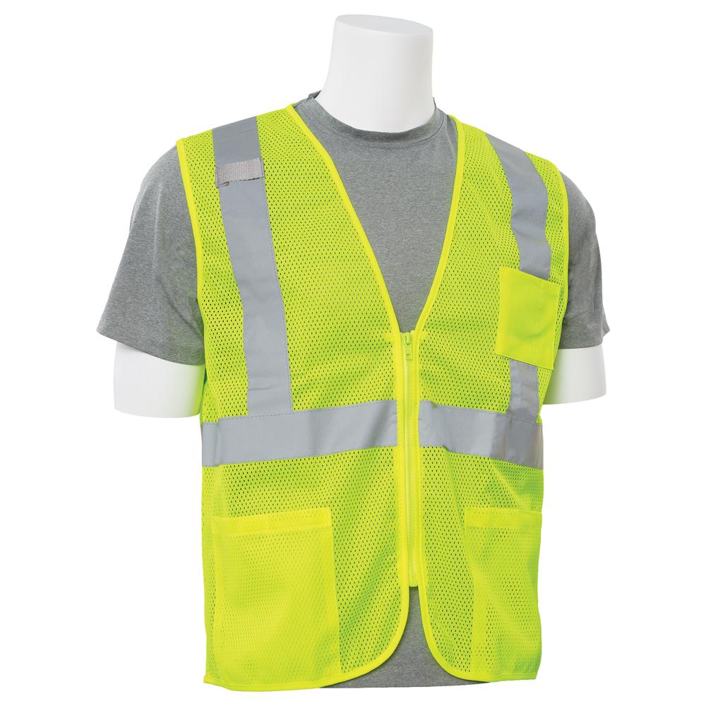 ERB Safety S363P Economy Safety Vest (Orange) | All Security Equipment