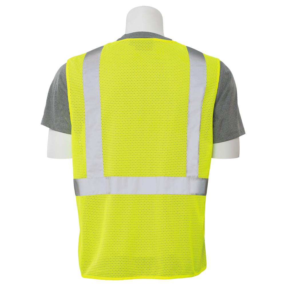 ERB Safety S363P Economy Safety Vest (Orange) | All Security Equipment