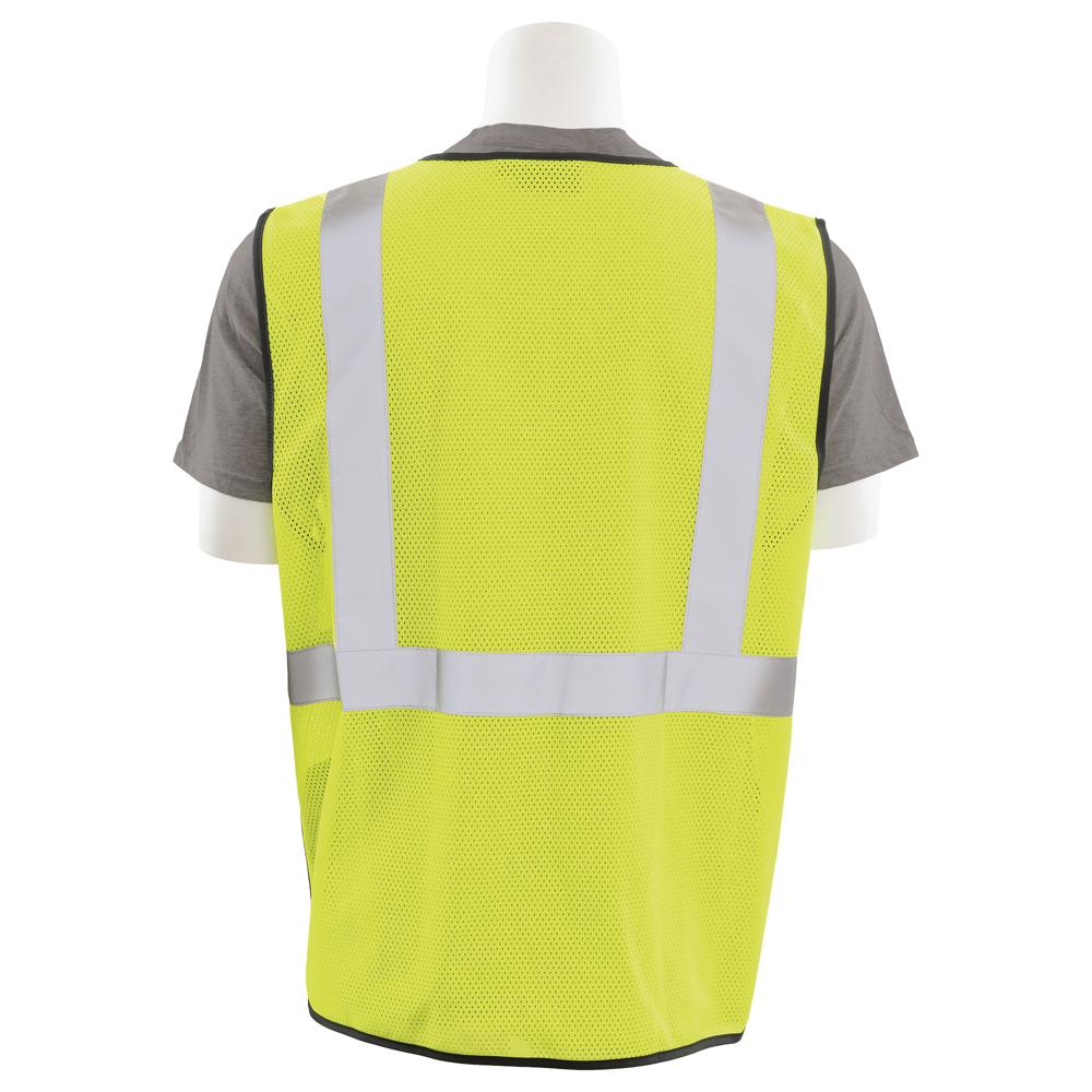 ERB Safety S363PB Vest Lime, Black Bottom | All Security Equipment