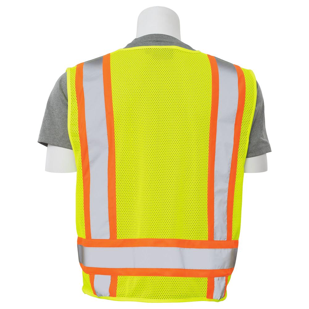 ERB Safety S380 Surveyor Safety Vest (Lime) | All Security Equipment