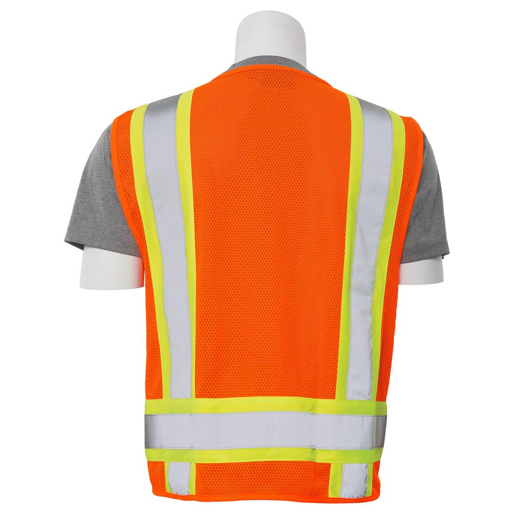 ERB Safety S380 Surveyor Safety Vest (Orange) | All Security Equipment