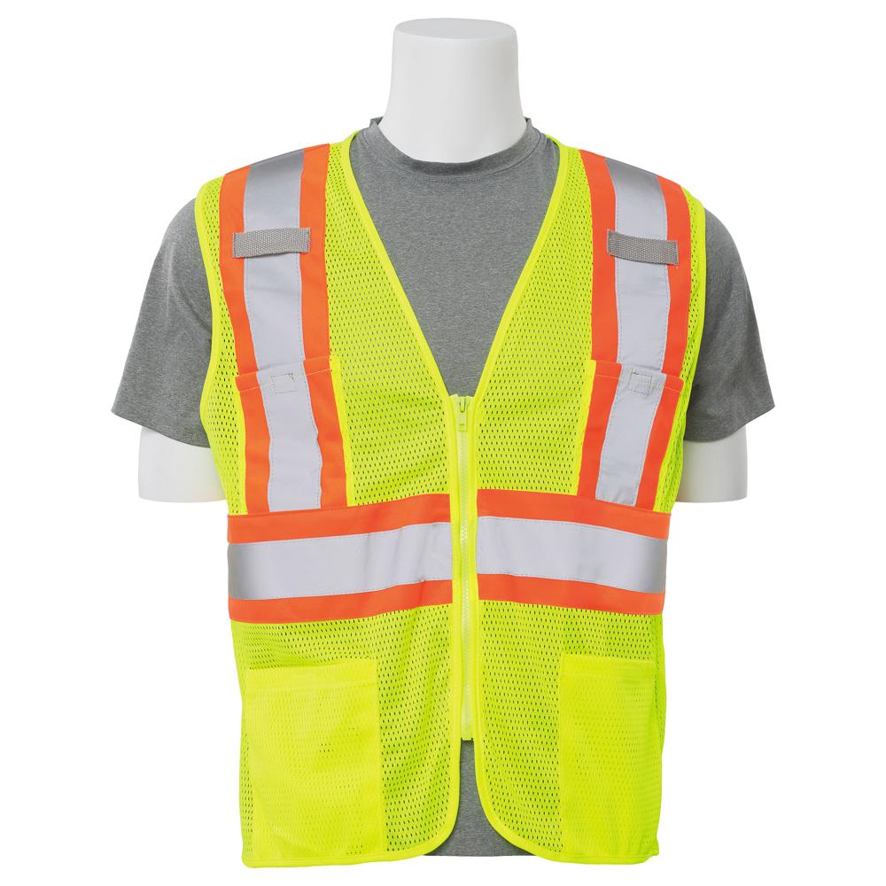 ERB Safety S383P Surveyor Vest, Lime | All Security Equipment