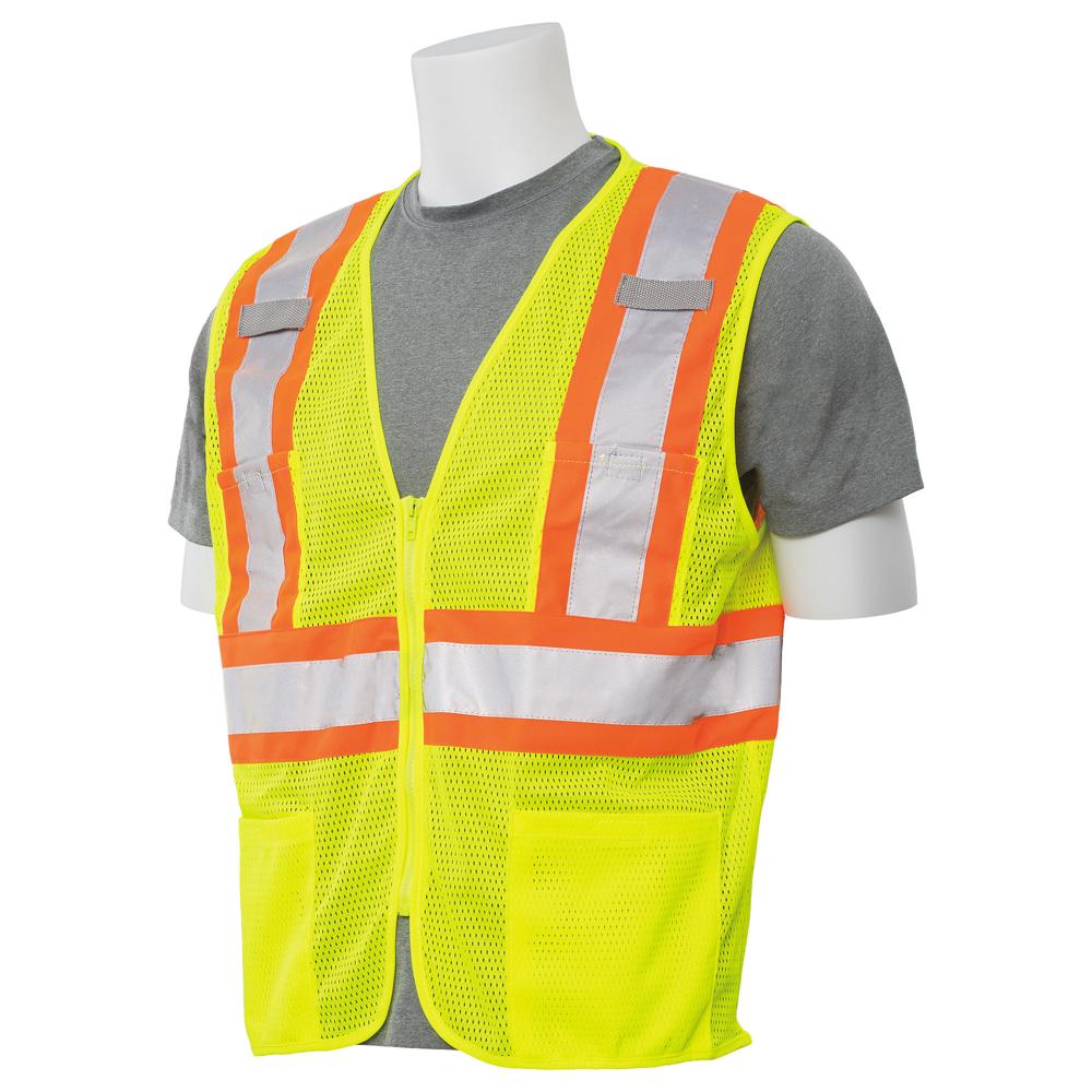 ERB Safety S383P Surveyor Vest, Lime | All Security Equipment