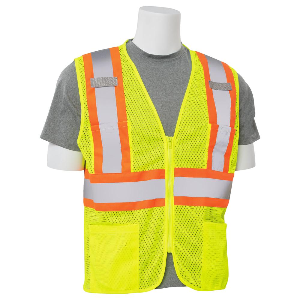 ERB Safety S383P Surveyor Vest, Lime | All Security Equipment