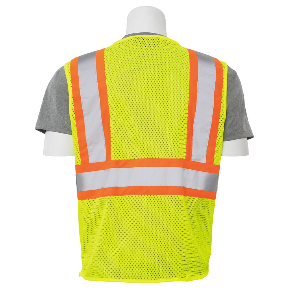 ERB Safety S383P Surveyor Vest, Lime | All Security Equipment