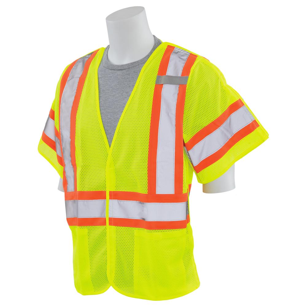 ERB Safety S622 Break-Away Safety Vest (Lime) | All Security Equipment