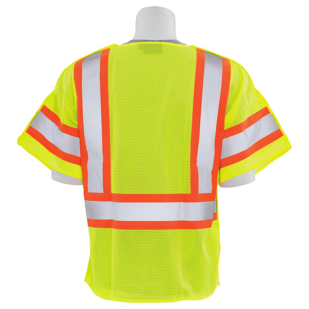 ERB Safety S622 Break-Away Safety Vest (Lime) | All Security Equipment