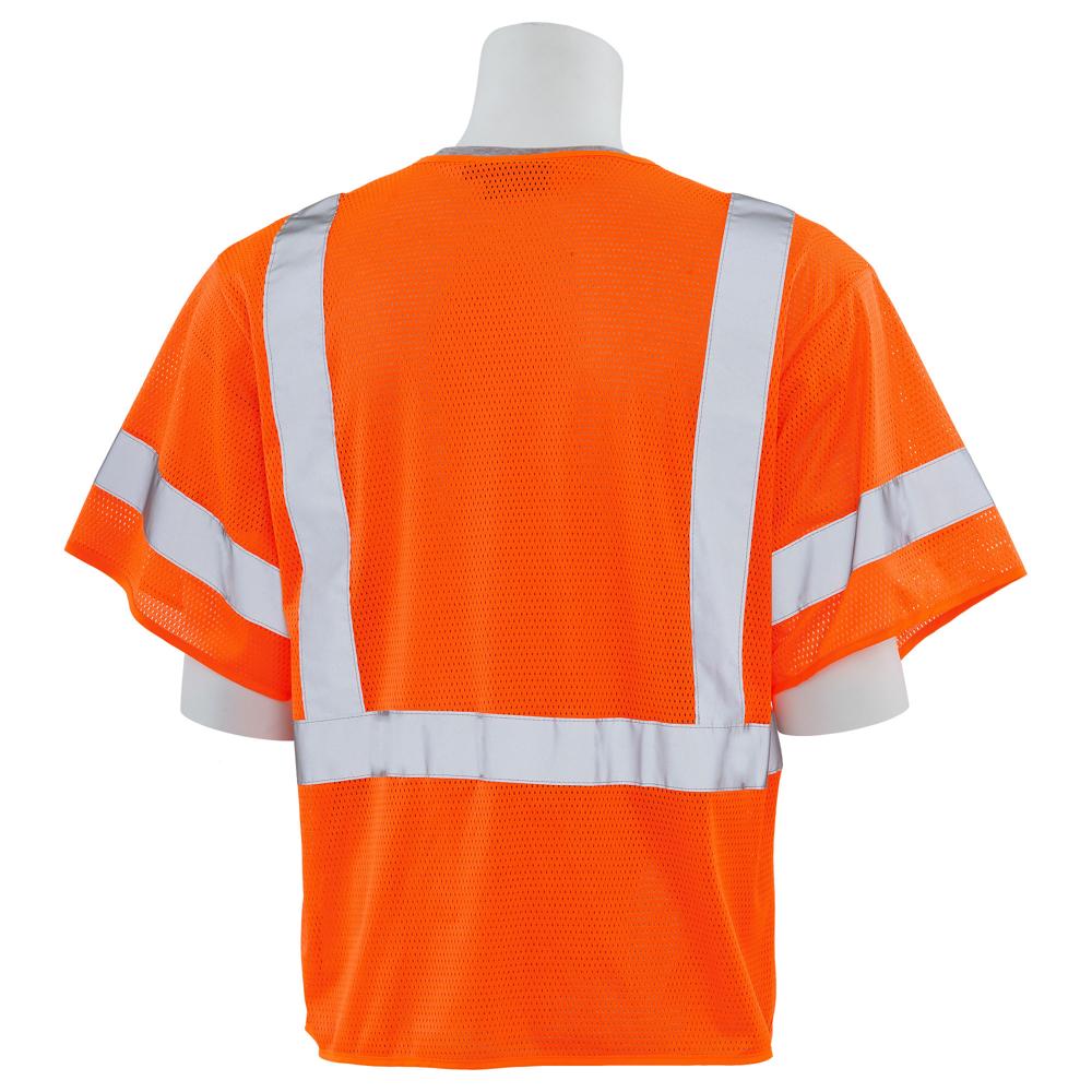 ERB Safety S662 Mesh Safety Vest (Orange) | All Security Equipment