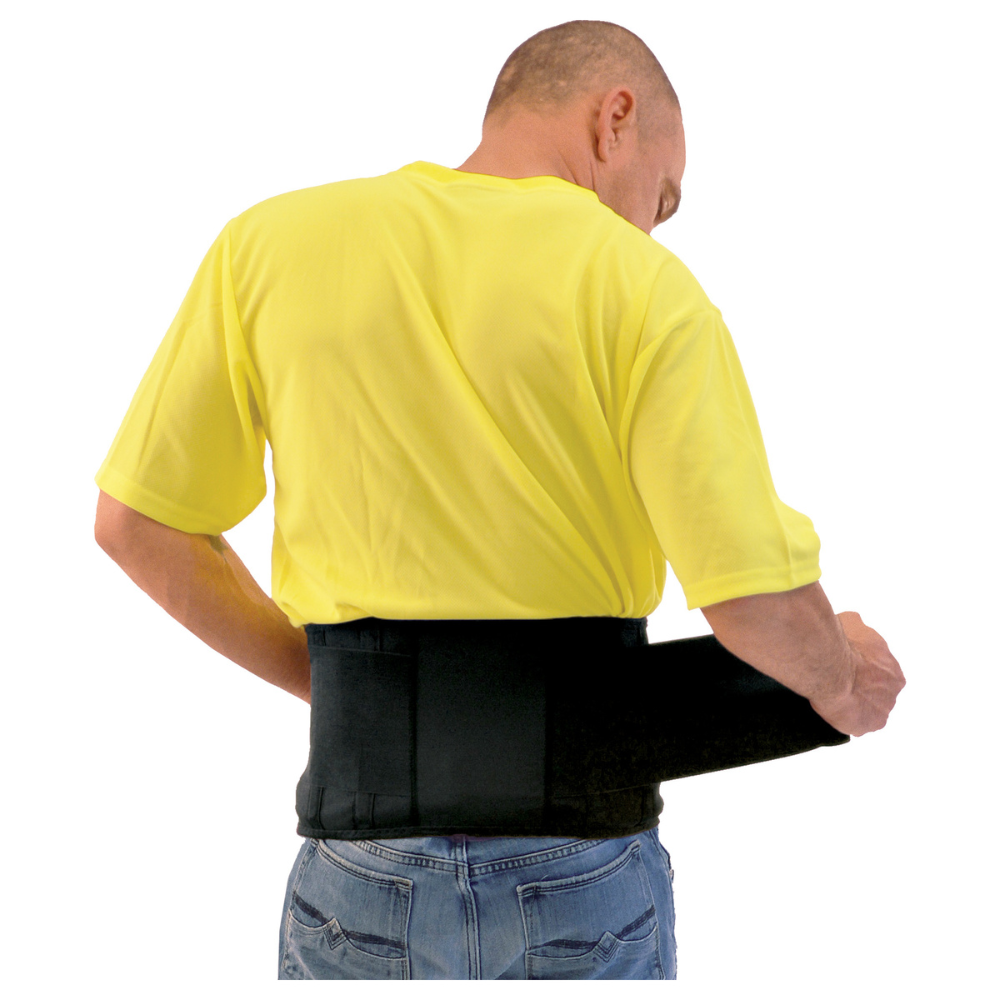 ERB Safety Samson Back Support Without Suspenders (Black)