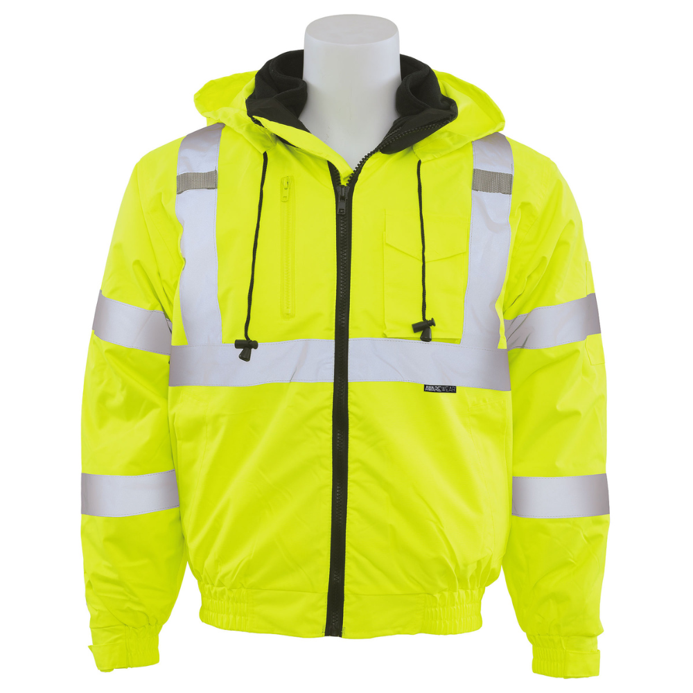 ERB Safety W510 3-in-1 Bomber Jacket (Lime)