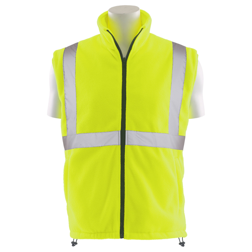 ERB Safety W570R Class 3 Ripstop Jacket (Hi-Viz Lime)