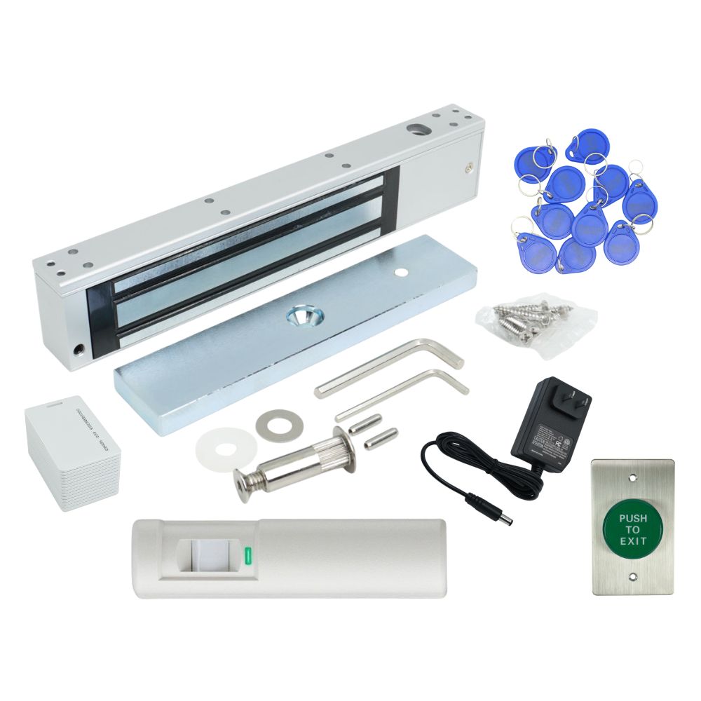 FAS Single Door Magnetic Lock Kit - 600 lbs. | FAS-DNAMAGSUPREME