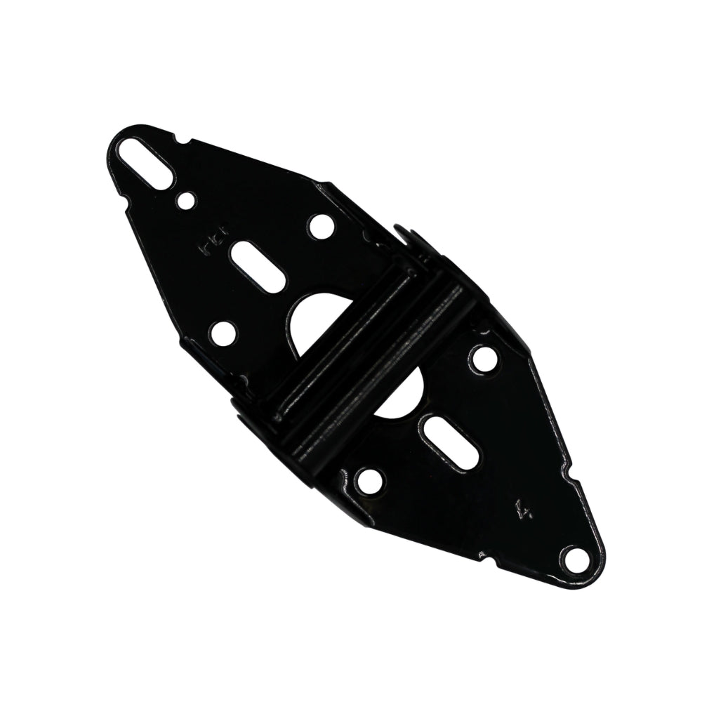 Fehr GDHINGE14-4BL Black-Coated #4 Residential Garage Door 14-Gauge Hinge | ASE