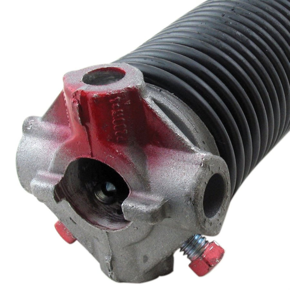 Fehr Pre-Cut Garage Door Torsion Spring 0.225" Wire x 2" ID (Red)| ASE
