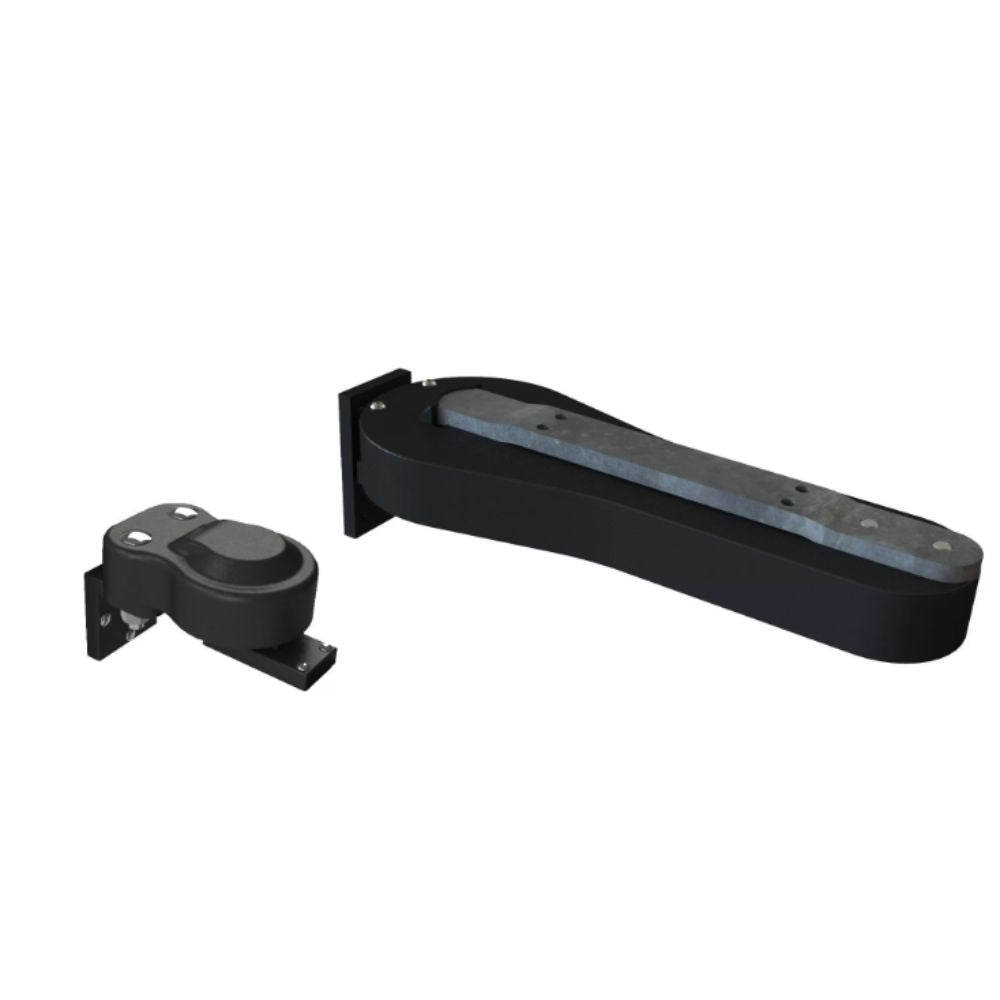 Gatemaster Hydraulic Gate Closer With Stop Hinge - To Bolt On | All Security Equipment