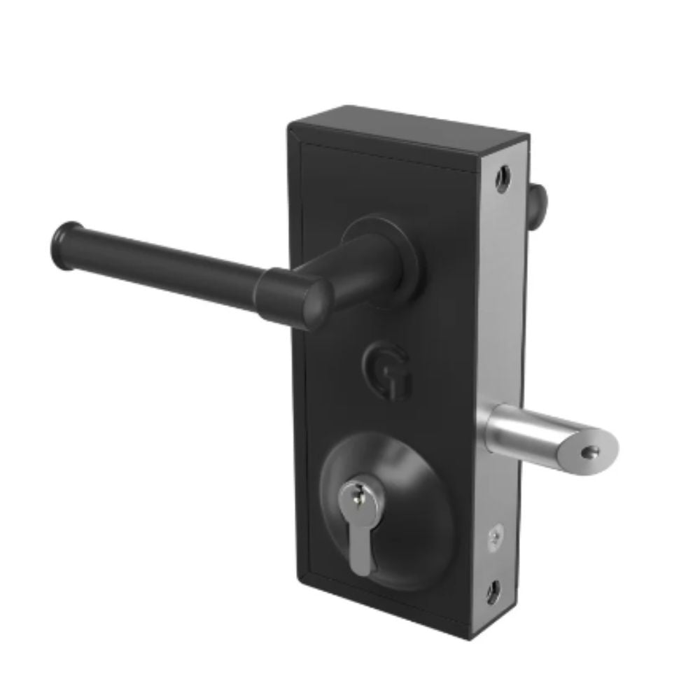 Gatemaster Standard Superlock for 10-30 mm Gates - Plain Black Handle | All Security Equipment