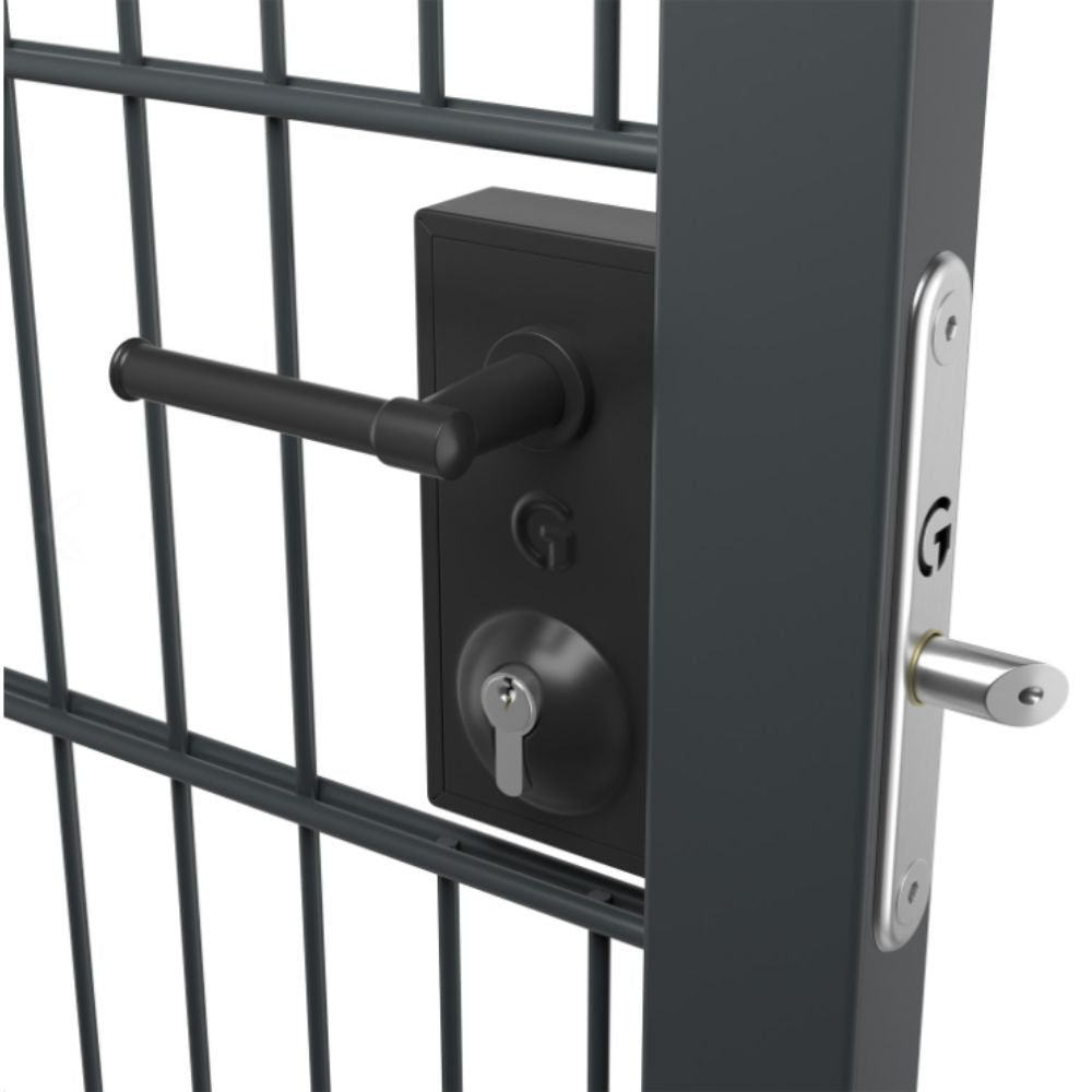 Gatemaster Standard Superlock for 40-60 mm Gates (Plain Black Handle) | GAT-BLD4060P