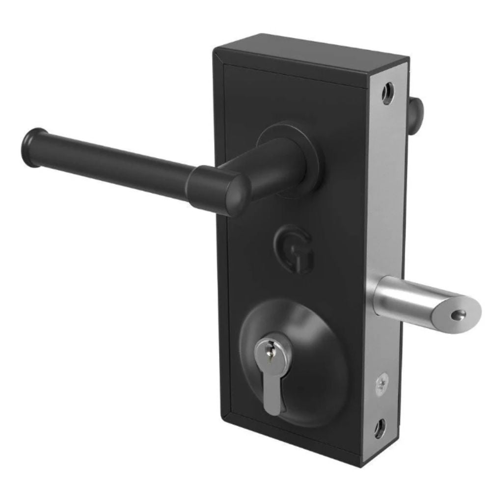Gatemaster Standard Superlock for 40-60 mm Gates - Plain Black Handle | All Security Equipment