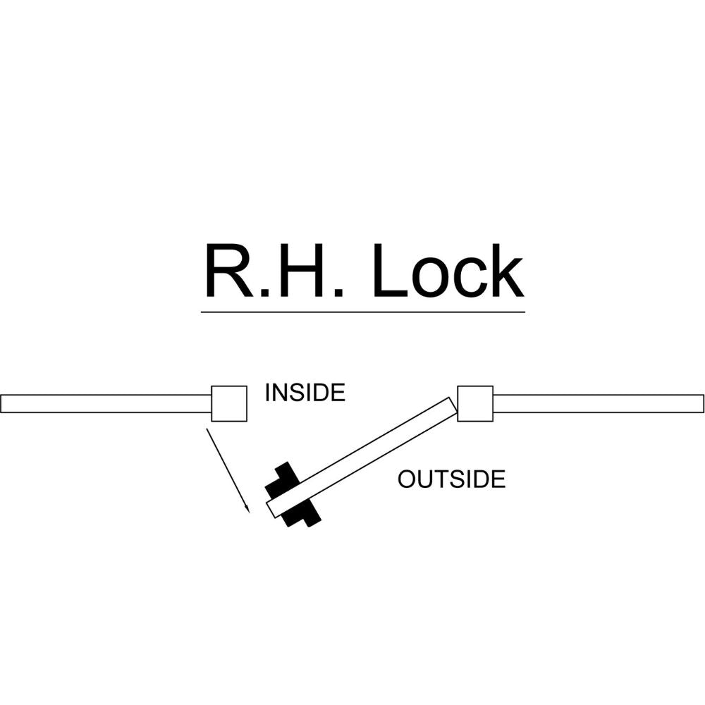 Gatemaster Superlock Quick Exit for 40-60 mm Gates (Right-Hand - Keypad On One Side) | GAT-BQDG4060R