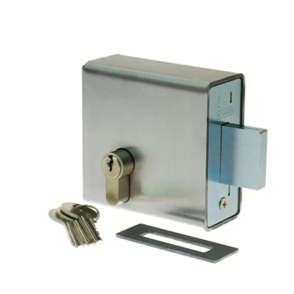 Gatemaster Weld-In Double Throw Deadlock, 60mm Case | All Security Equipment