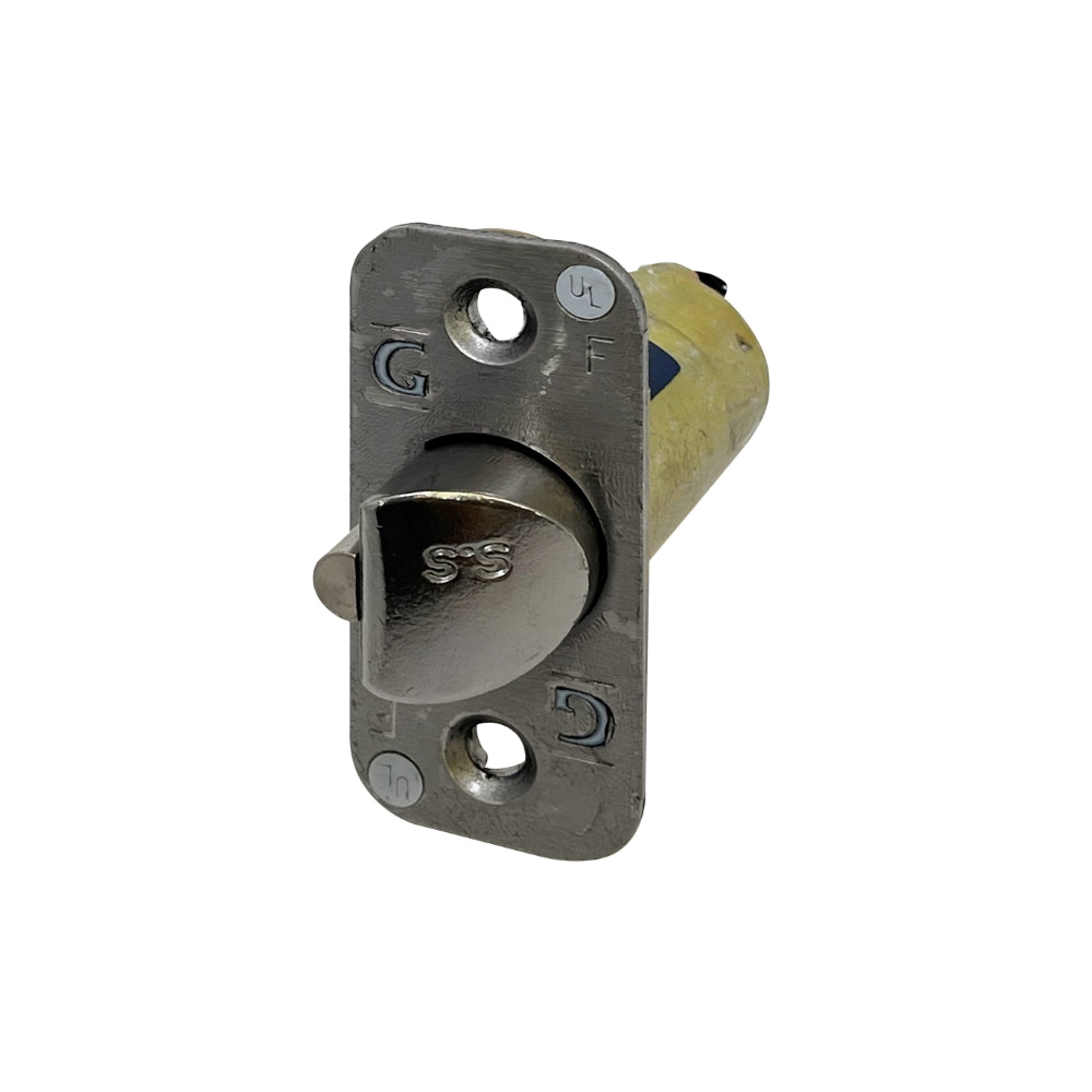 General Lock 2DL-626-234-R-1 US26D 1" Radius Corner Deadlatch for Cylindrical Knob/Leverset