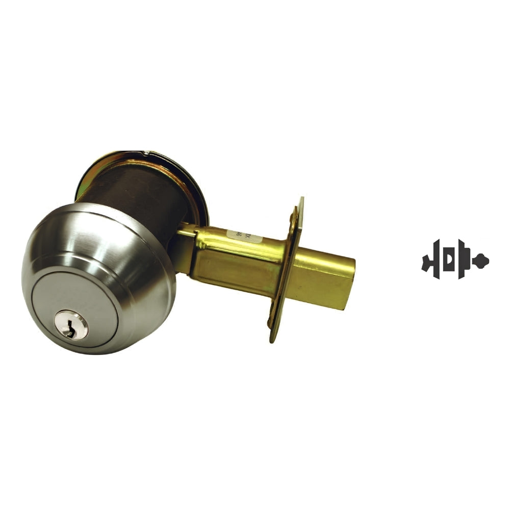General Lock D660 626 234 C Grade 1 Single Cylindrical Deadbolt (Schlage C Keyway) | All Security Equipment
