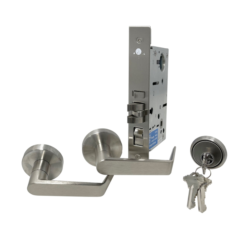 General Lock GM9150 RR 630 C Grade 1 Office Entry Mortise Lock (Rose Trim) | All Security Equipment