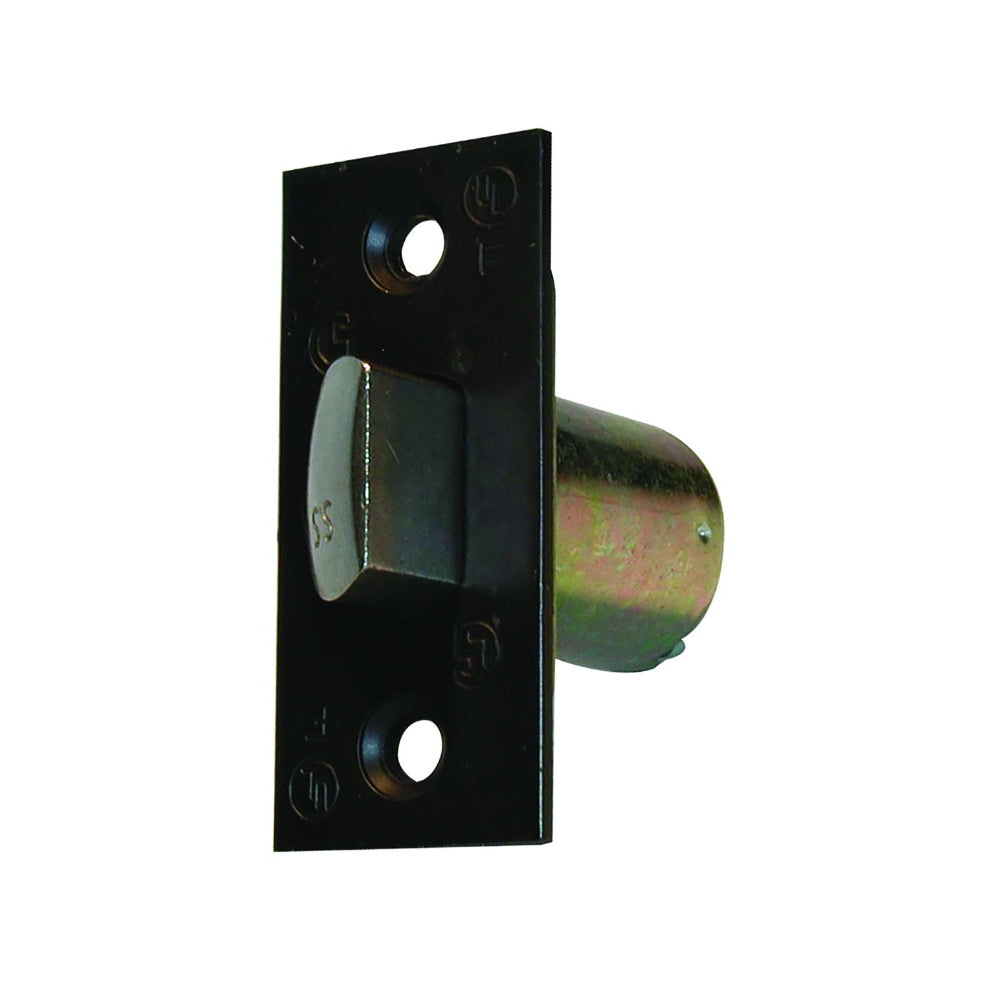 General Lock Grade 1 Cylindrical Square Corner Spring Latch (Dark Bronze) | ASE