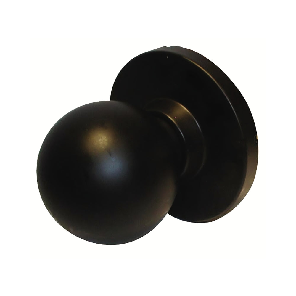 General Lock K210B-613-LL-ANSI Rubbed Bronze Grade 2 Cylindrical Passage Ball Knobset (Less Latch) | ASE