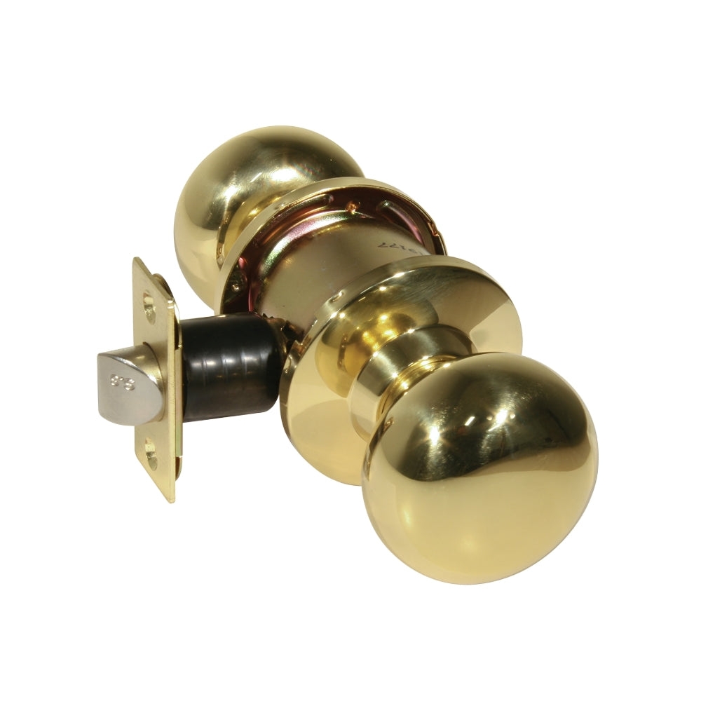 General Lock K210PSR-605-238-S-TF Bright Brass Grade 2 Cylindrical Passage PSR-Knobset | ASE