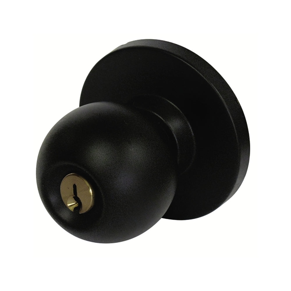 General-Lock-K253B-613-C-LL-ANSI-Rubbed-Bronze-Entry-Ball-Knobset-All-Security-Equipment | ASE