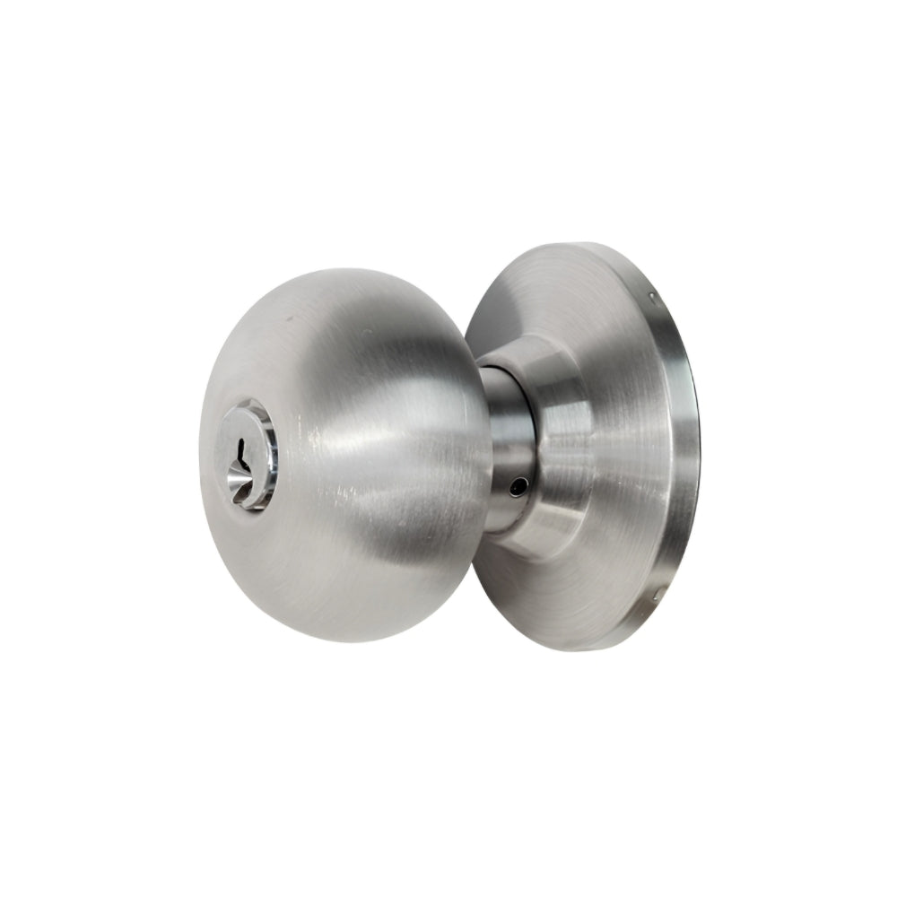 General Lock K253PSR-630-234-S-TF Stainless Steel Grade 2 Cylindrical Entry PSR-Knobset | ASE