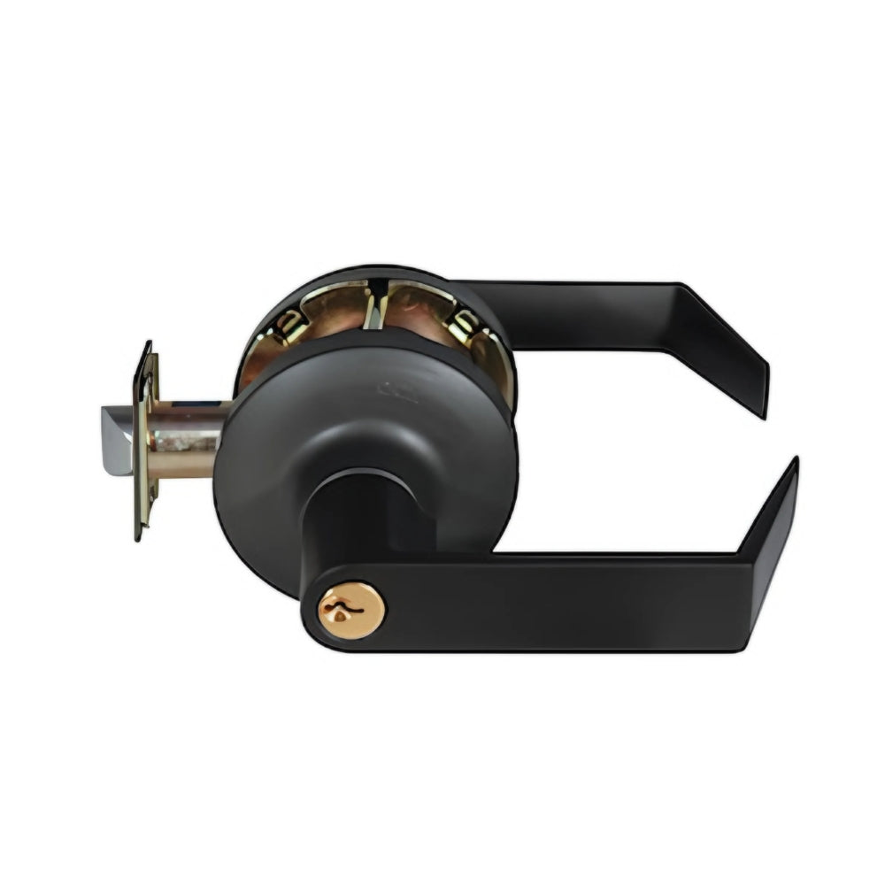 General Lock L175R 613 C 234 S ANSI Grade 1 Mechanical Classroom Security R-Lever Lockset (Dark Bronze) | All Security Equipment