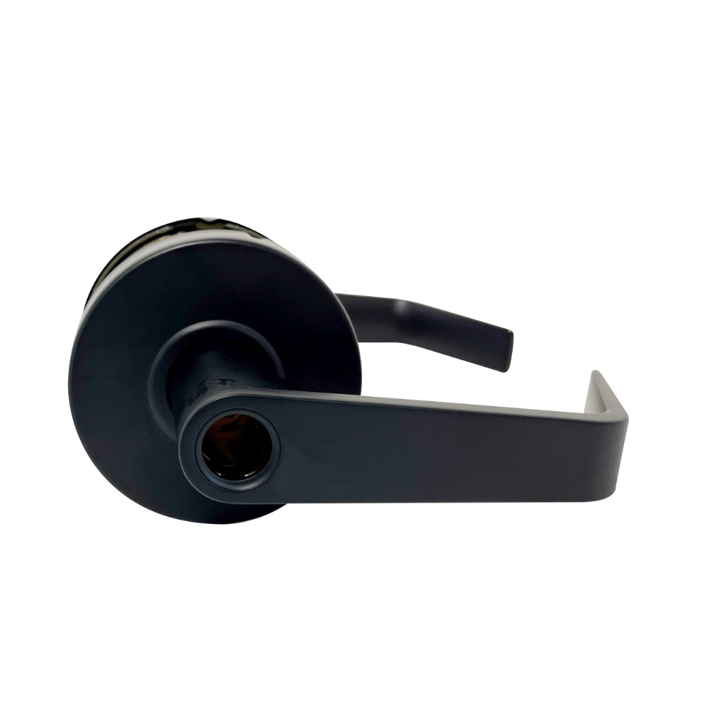 General Lock L253S-622-C-234-S-ANSI Black Grade 2 Cylindrical Entry Clutched S-Leverset | ASE